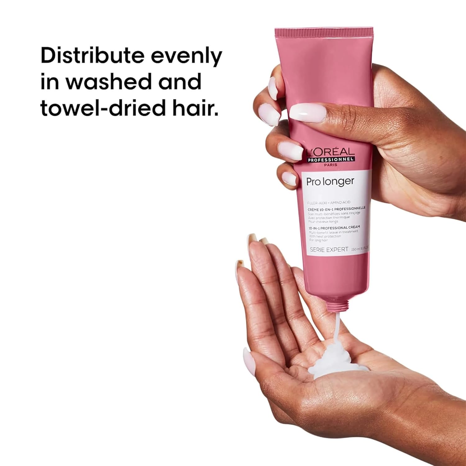 Thumbnail 3 de L’Oréal Professionnel Serie Expert Pro Longer Leave-In Creme mit Filler A-100 (150 ml) – für langes, dünnes Haar