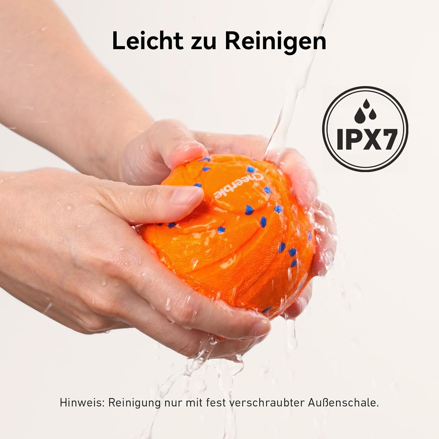 Detalle de Cheerble Ersatzschalen für Wicked Ball Air – Orange (Shell)