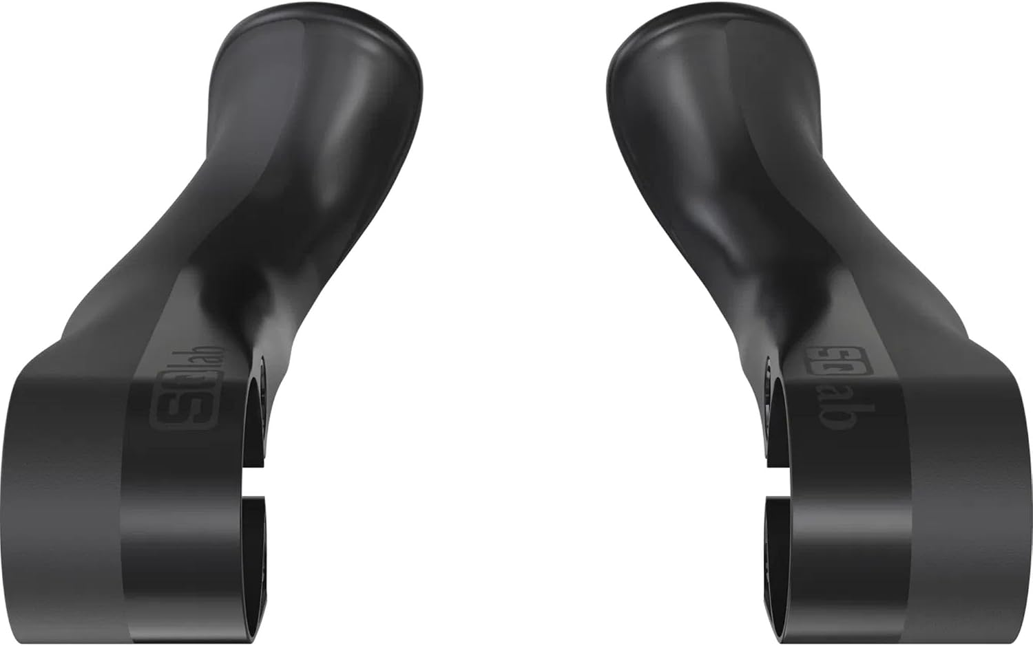 Detalle de SQlab 411 R Carbon Innerbarends (taille unique) noir – innerbarends clip-on pour BTT