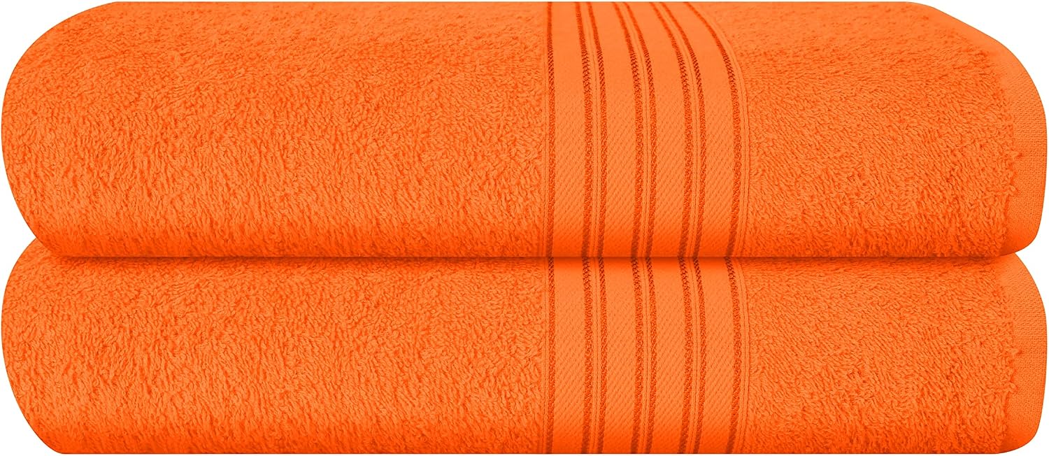 Detalle de BOUTIQUO Cotton Bath Towels, 2-Pack
