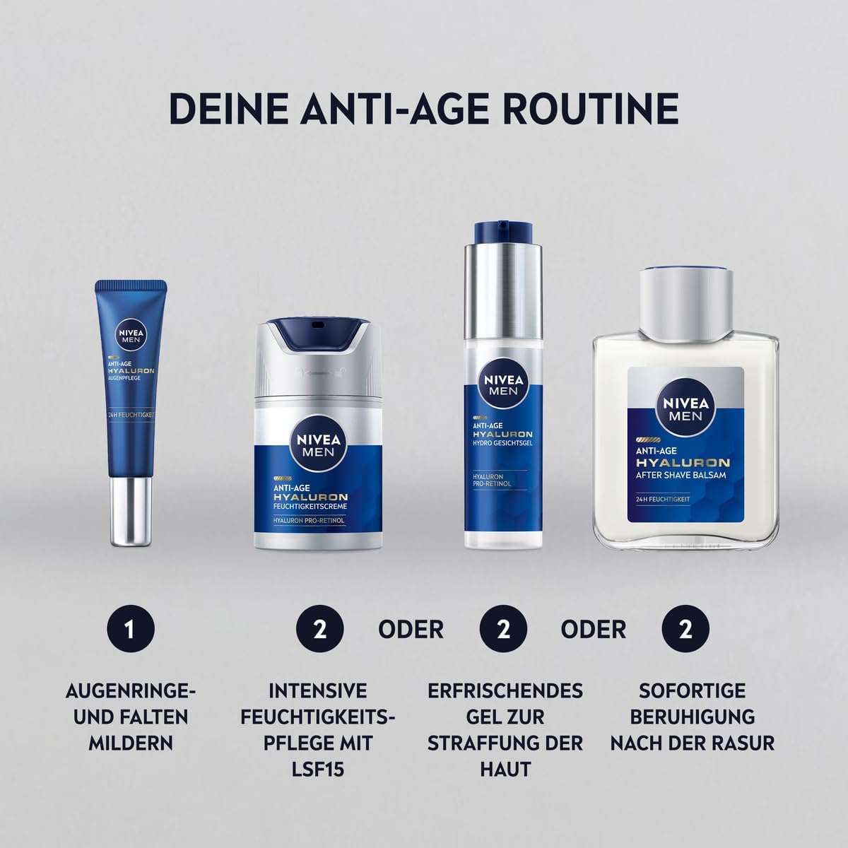 Thumbnail 6 de NIVEA MEN Anti-Age Feuchtigkeitscreme 50 ml