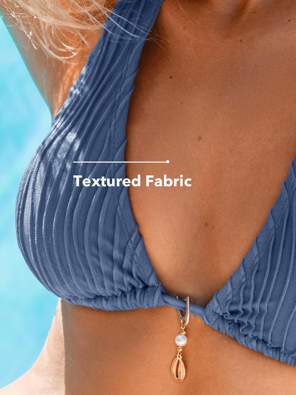 Thumbnail 3 de CUPSHE Bikini Set mit V-Ausschnitt