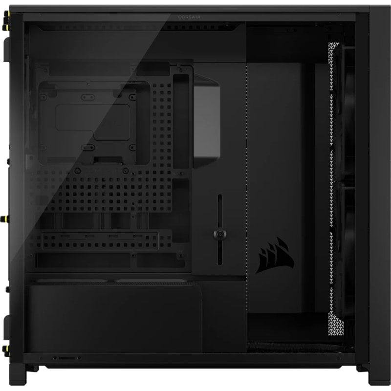 Detalle de Corsair FRAME 5000D WOOD RS: Caja Midi modular en negro/nogal para PC Gaming