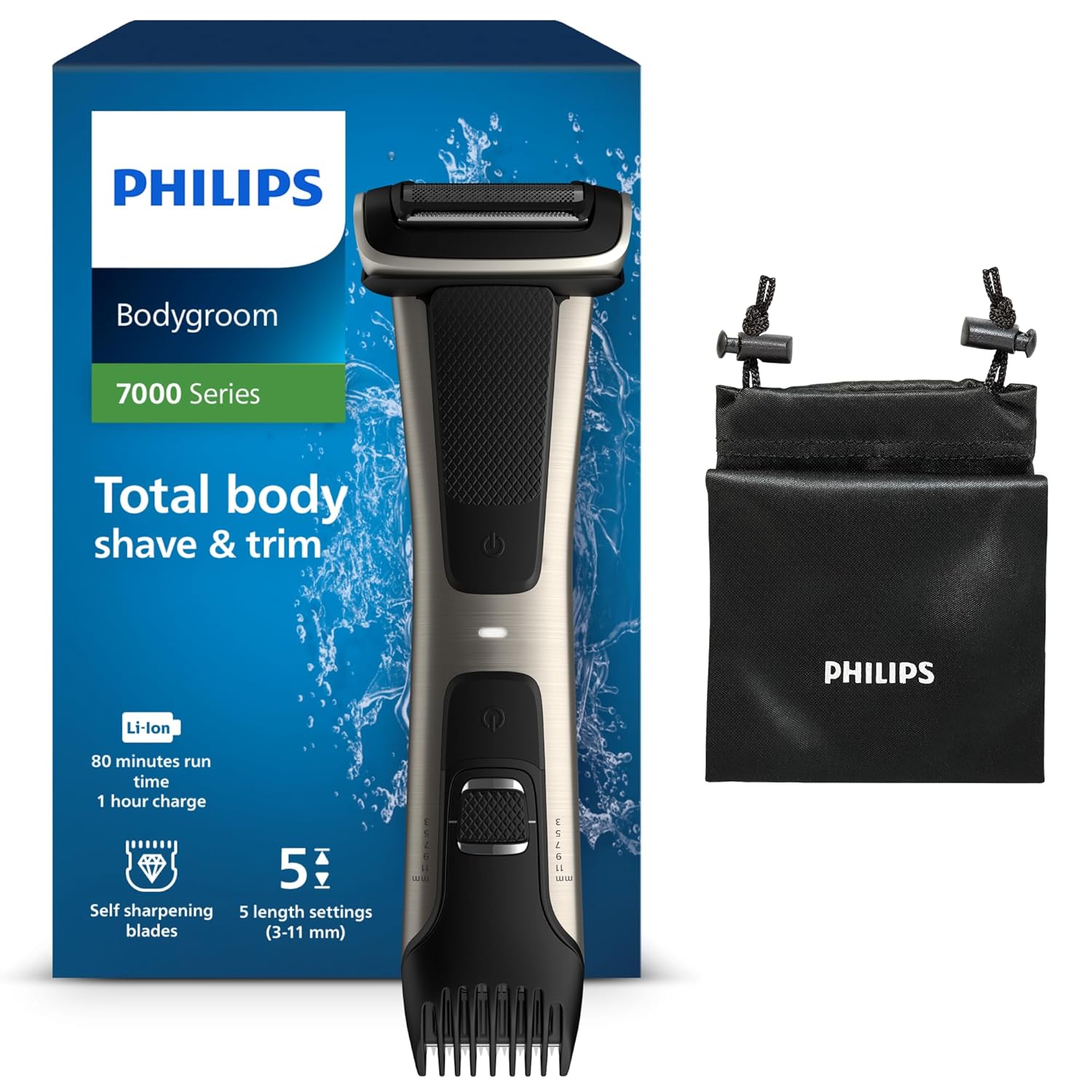 Thumbnail 5 de Philips BG7485/30 Body Groomer 120 Min ✂