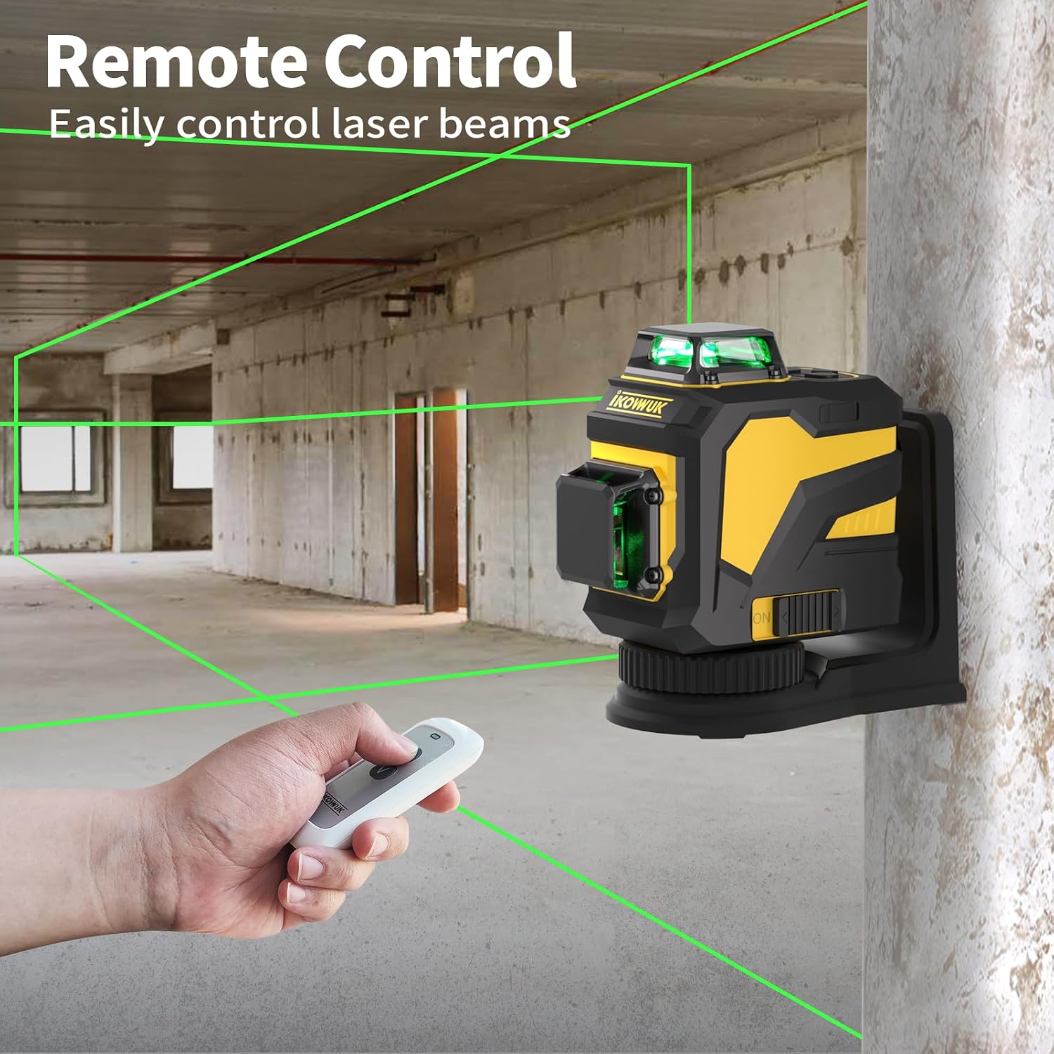 Detalle 2 de IKOVWUK Laser Level, 12 Green Lines