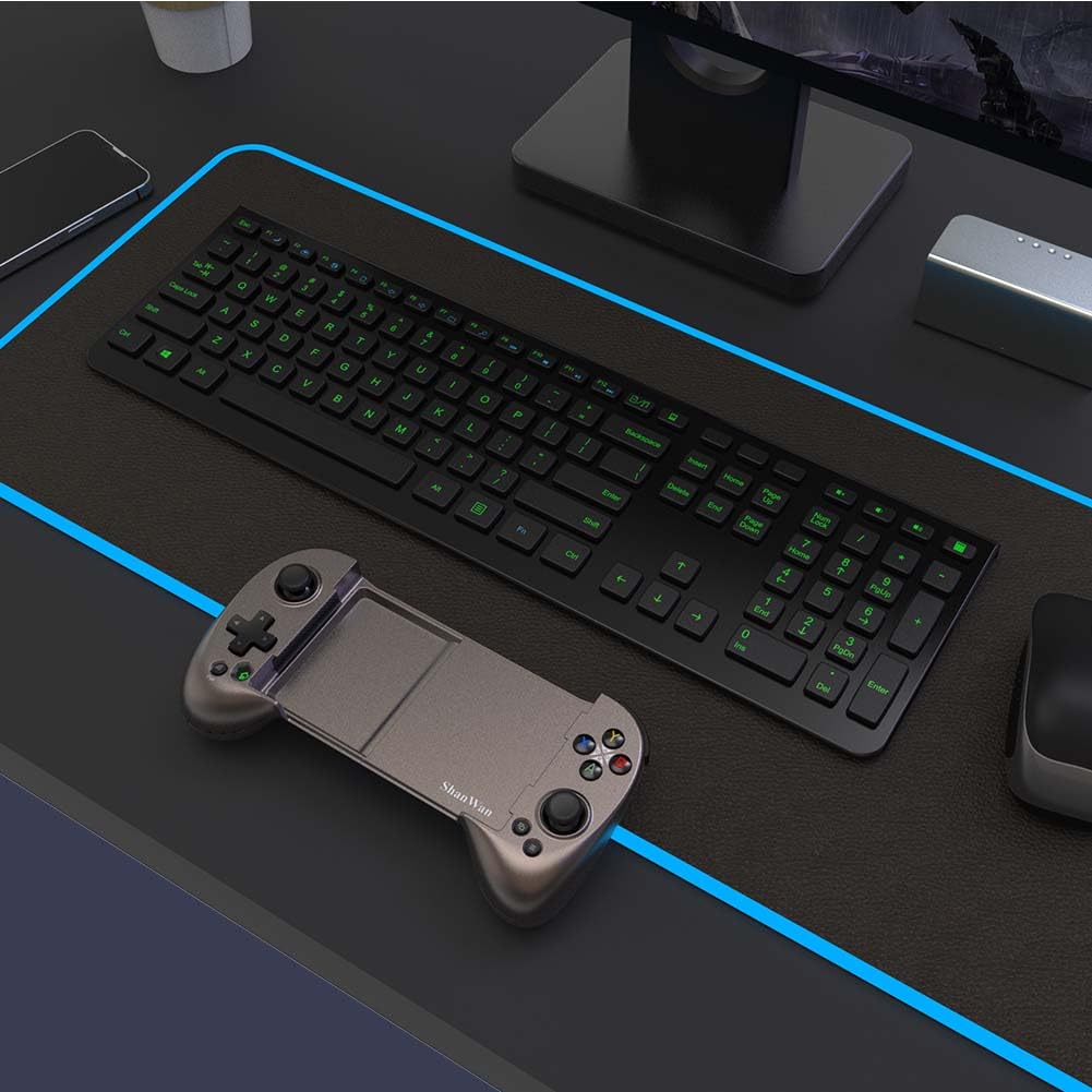 Thumbnail 6 de ShanWan Handy Controller für Android/iOS (iPhone 15) – Bluetooth-Smartphone-Gamepad mit höhenverstellbarem Joystick