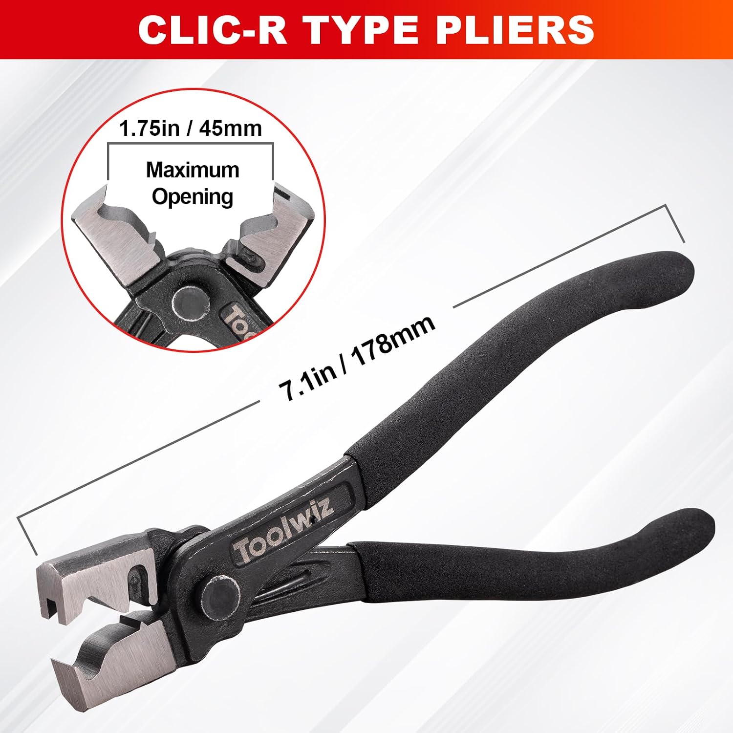 Thumbnail 5 de Toolwiz Alicates abrazaderas coche 68,6 cm