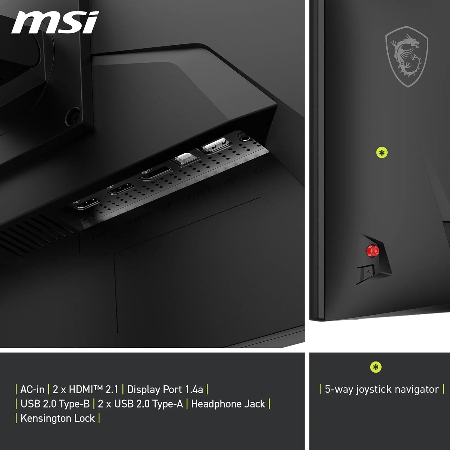 Thumbnail 5 de MSI MAG 272URDF E16 Écran Gaming 27 UHD