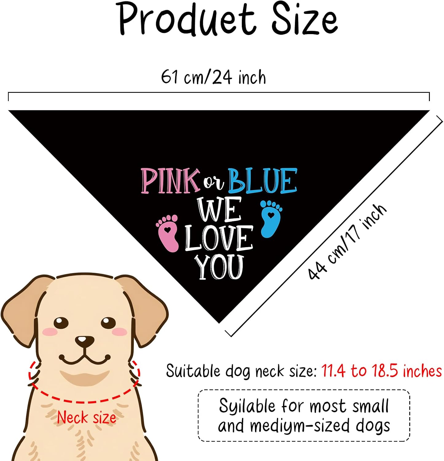 Detalle 2 de Dog Bandana in Polyester