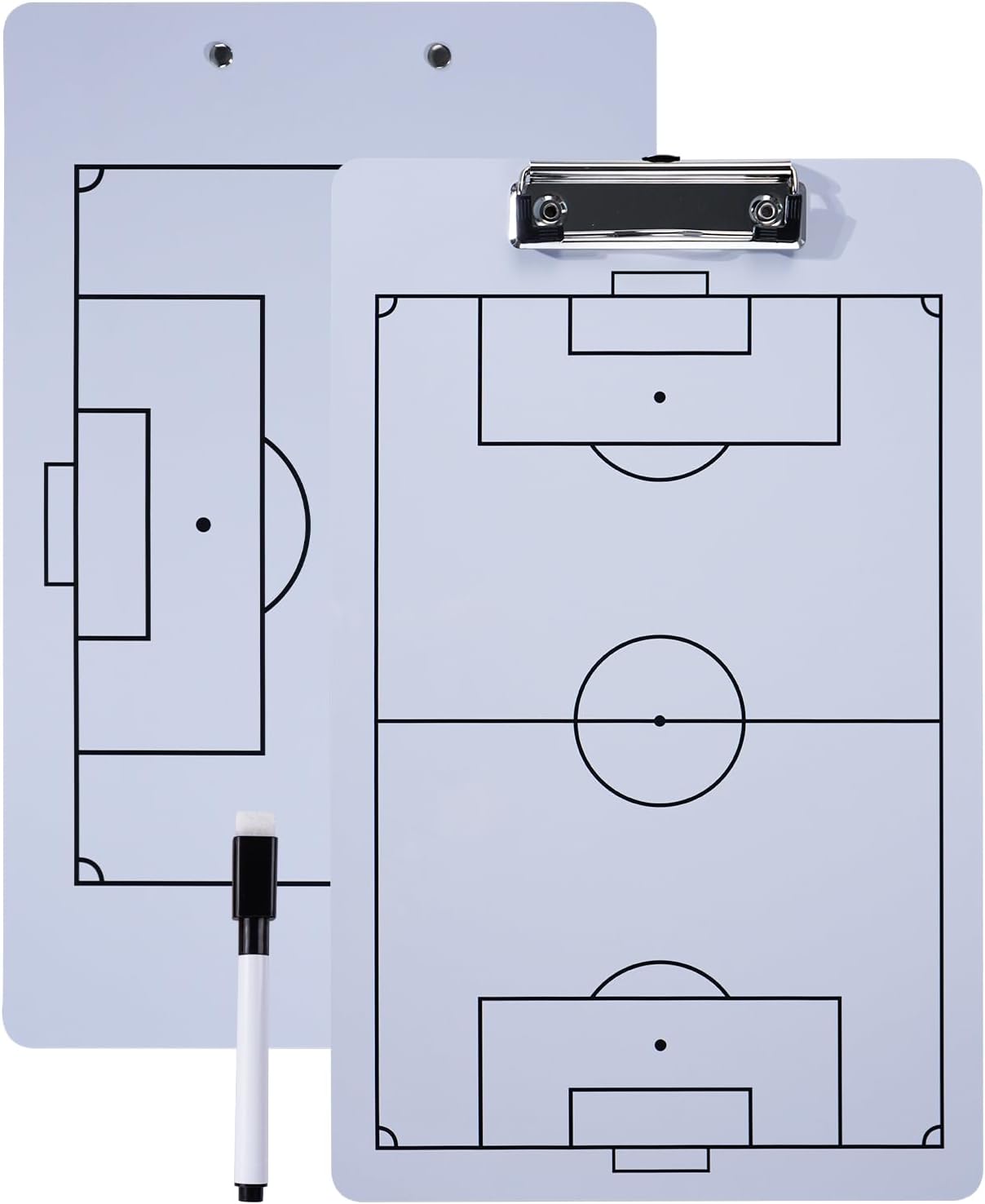 Detalle de Miershanwell magnetisch voetbal-tactiekbord met magneten en uitwisbaar oppervlak