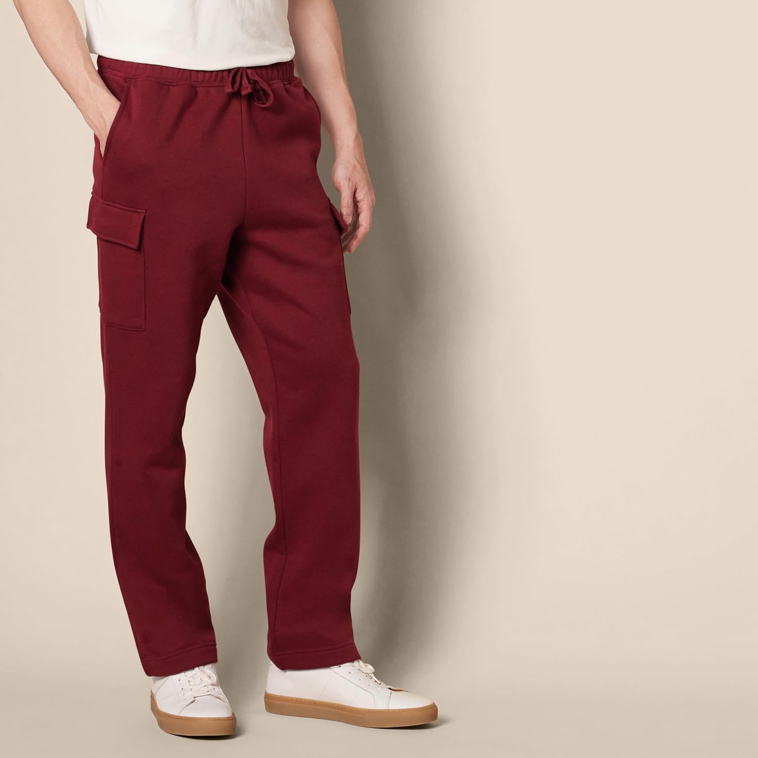 Thumbnail 2 de Amazon Essentials men’s cargo fleece open hem sweatpant (relaxed fit)