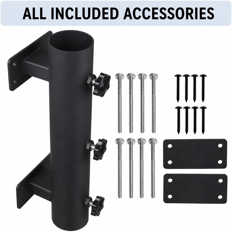Thumbnail 2 de Patio Umbrella Clamp for 1.3–1.8-Inch Poles