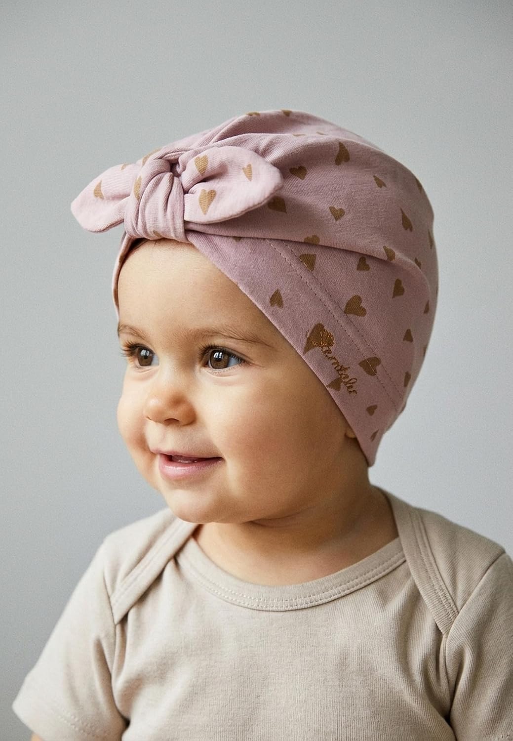 Thumbnail 6 de Sterntaler Bonnet Noué en Forme de Cœur pour Fille – Bonnet à nœud en Jersey Flammé