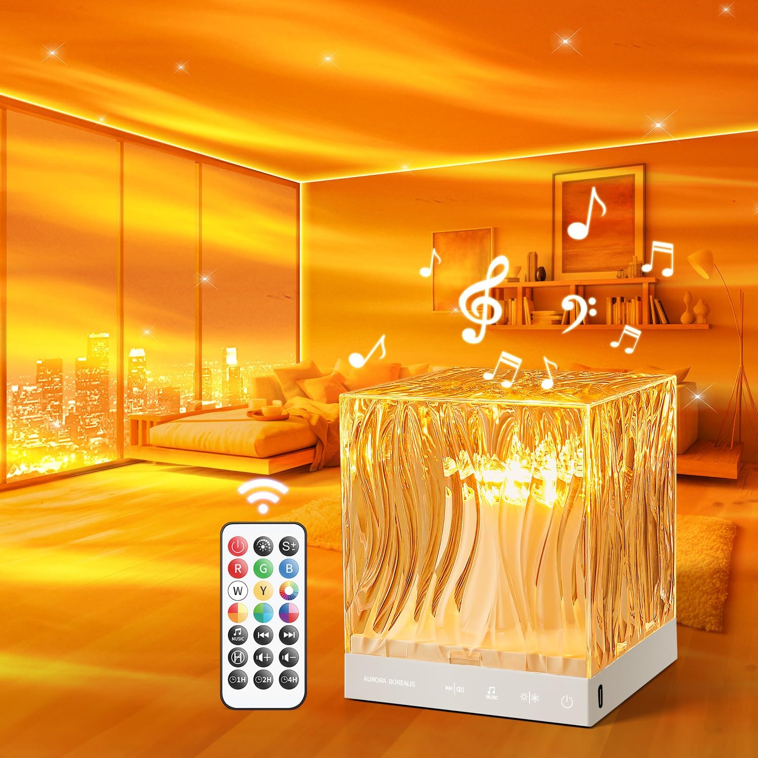 Detalle de Northern Lights Projector 15 White Noise