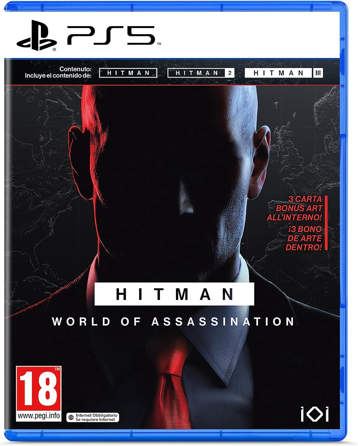 Detalle de Hitman World of Assassination PS5 (SP) – game met dubbele verpakking