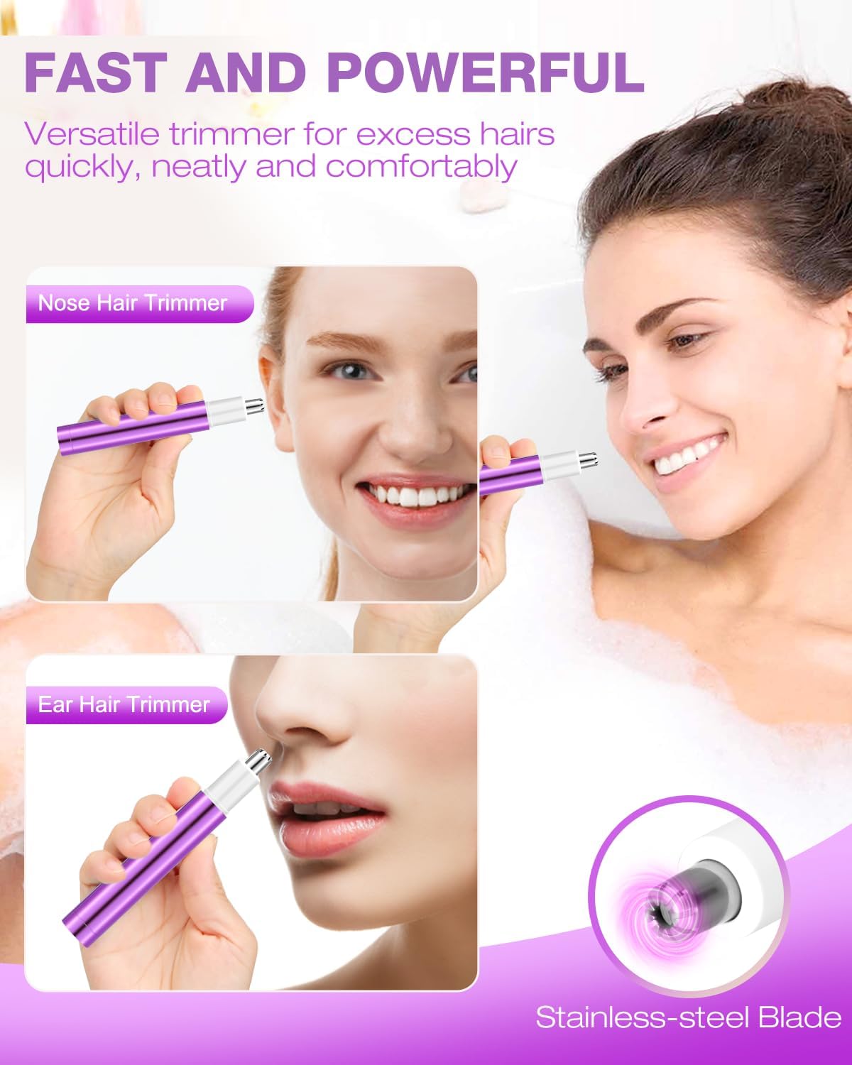 Thumbnail 1 de Painless Nose Hair Trimmer 2025
