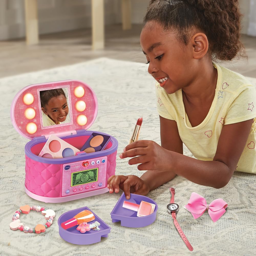 Thumbnail 6 de VTech KidiSecrets Ma Mallette Beauté Magique Rose – Coffre secret avec miroir LED et Bluetooth