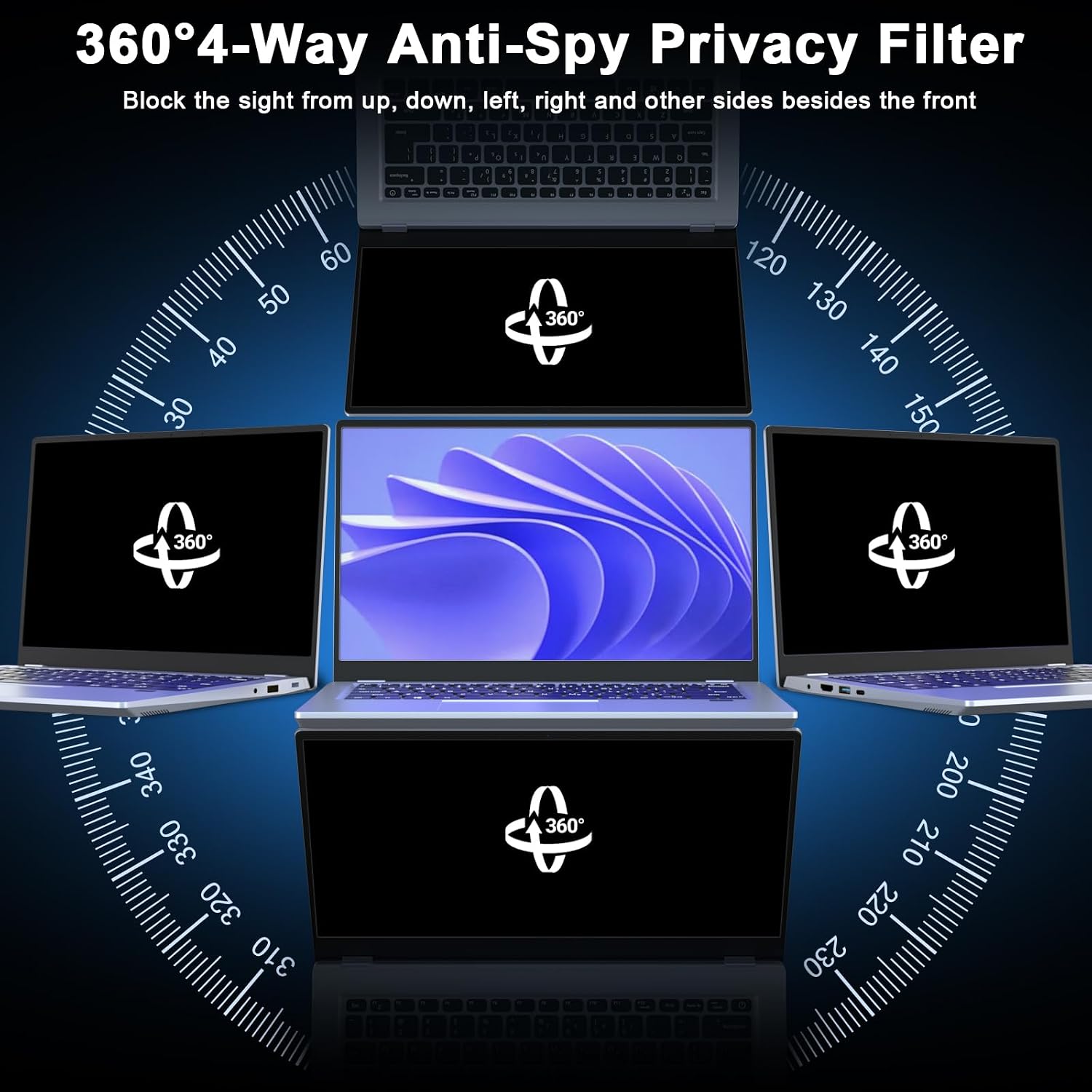 Thumbnail 2 de STARY Laptop Privacy Screen 14‑inch 16:10 for laptops