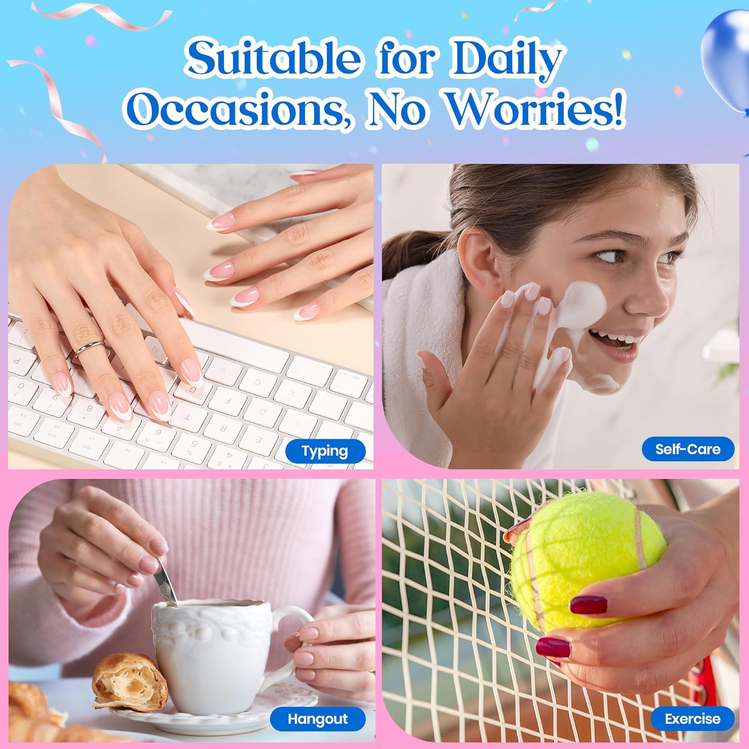 Thumbnail 6 de Beetles X Press Plus On Nails Kit 150 PCS ๐
