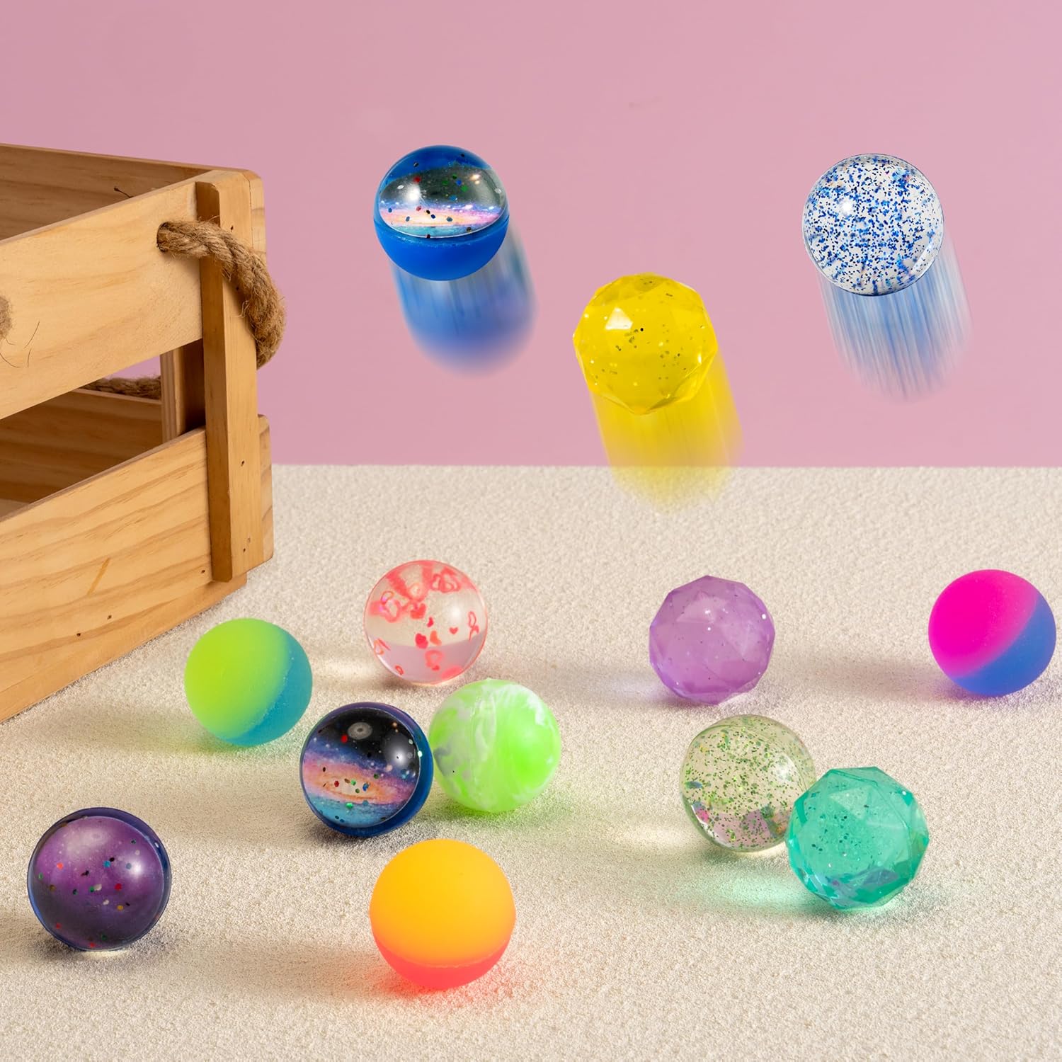 Thumbnail 5 de JOYIN 24 PCS Multistyle Bouncy Balls