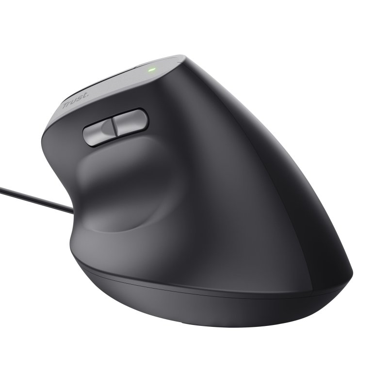 Detalle de Trust Bayo II: Ratón vertical Ergonómico para mano derecha, 2400 DPI, USB