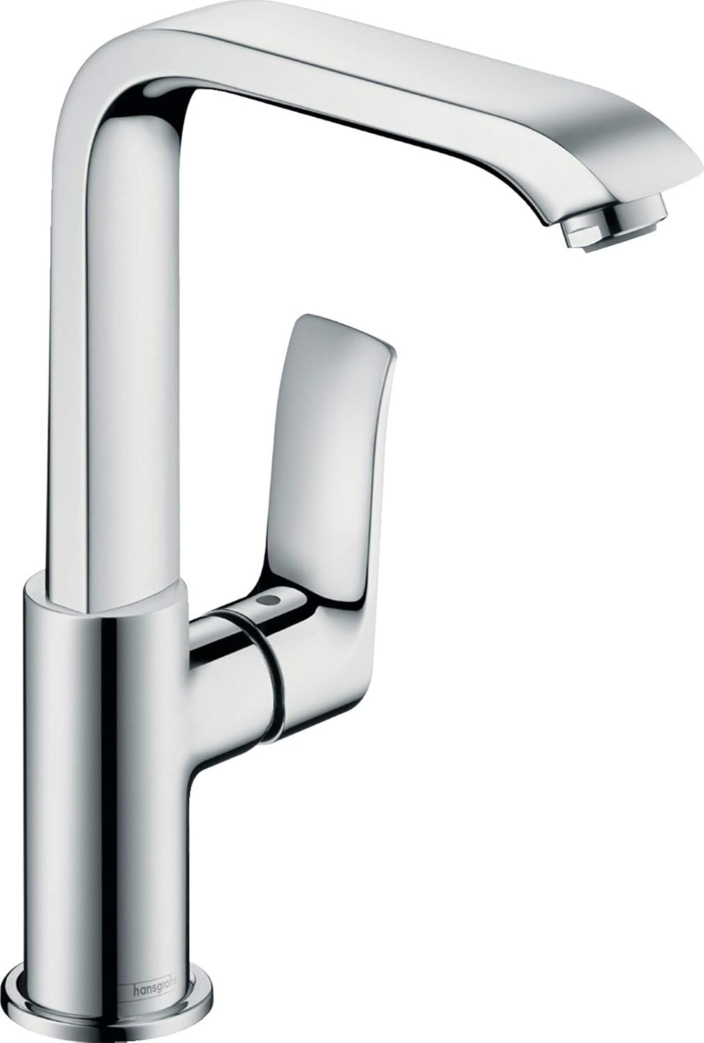 Detalle de hansgrohe Metris 100 jednouchwytowa bateria umywalkowa, chrom, Push-Open i EcoSmart