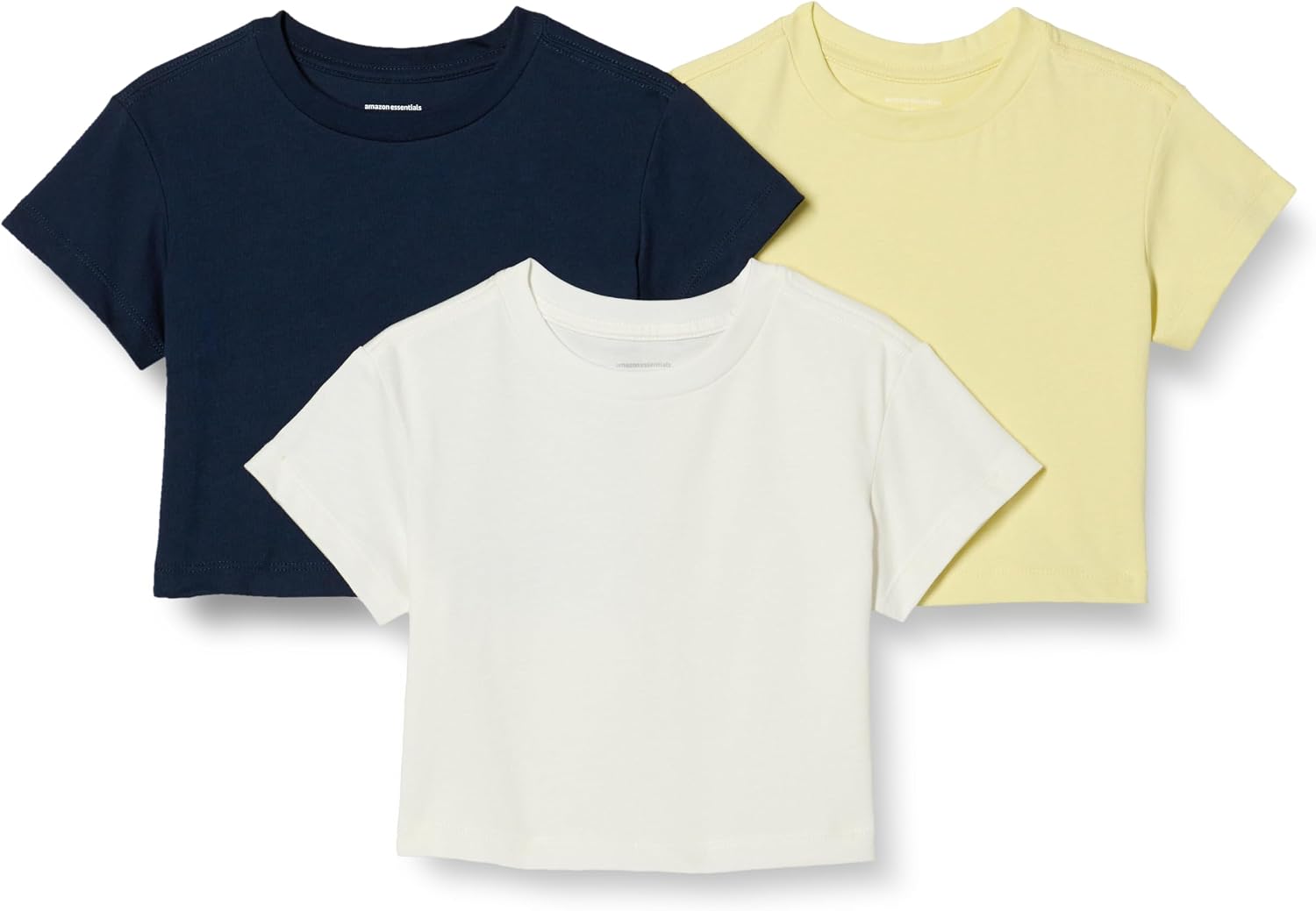 Detalle de Amazon Essentials Mädchen Kurzärmelige T-Shirts mit 100 % Baumwolle