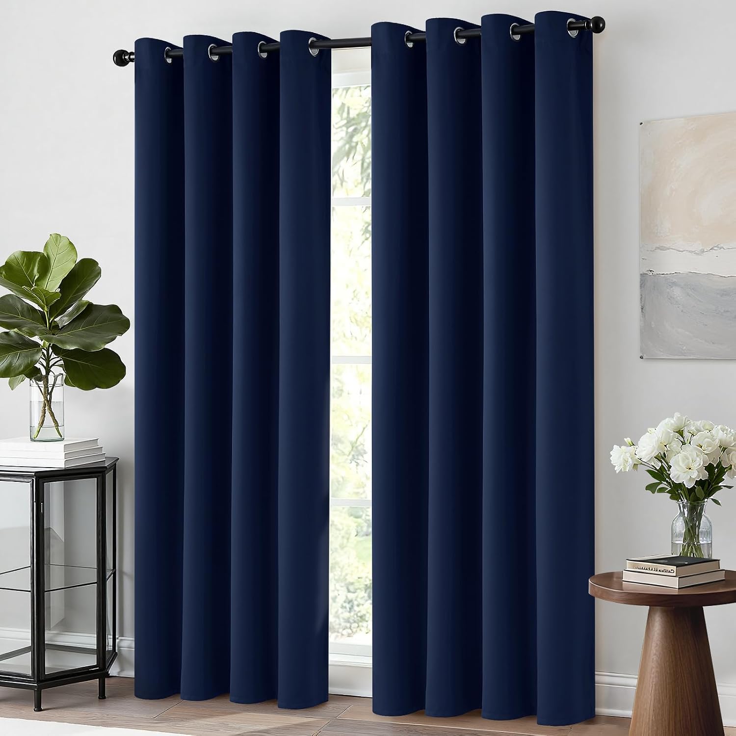 Detalle de Yakamok Room Darkening Curtains 52 x 63 Inches