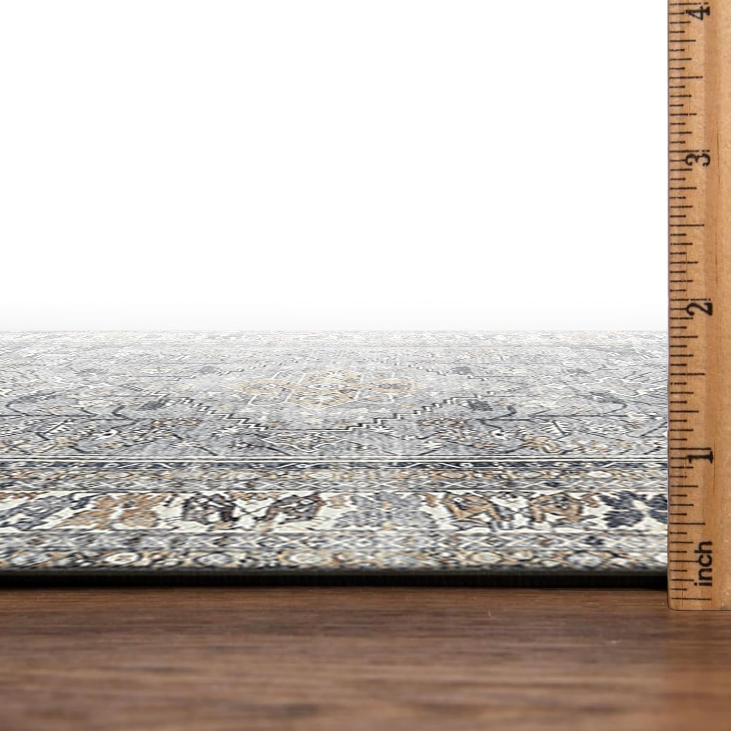 Detalle de Keen Home Design 30"x84" Rug – Machine Washable Runner with Non-Slip Backing