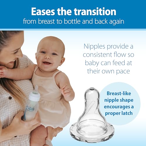 Detalle de Dr. Brown's Anti-Colic Options+ Narrow Baby Bottle 4 oz — 4-Pack
