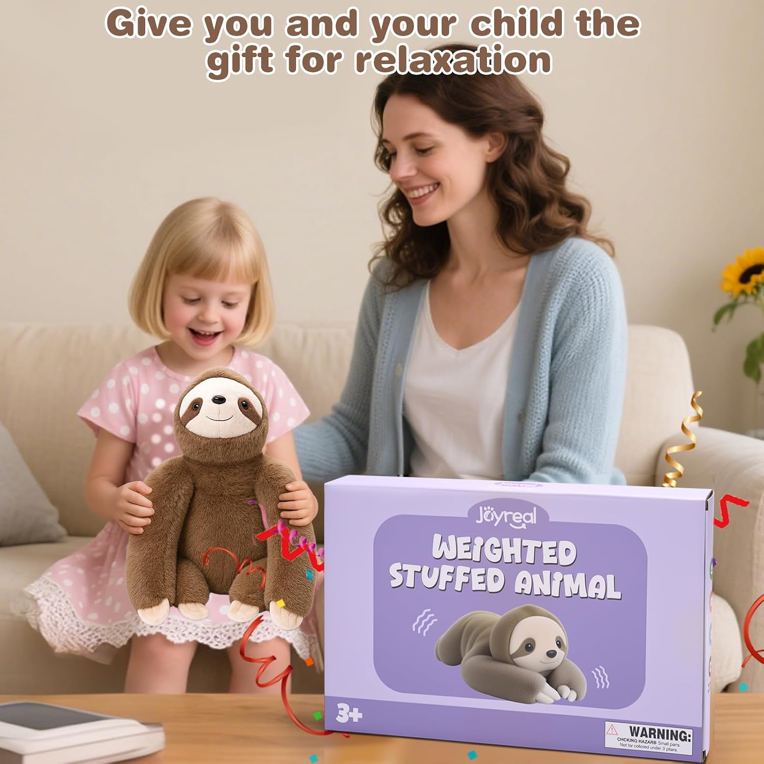 Thumbnail 6 de Joyreal Weighted Plush Sensory Sloth