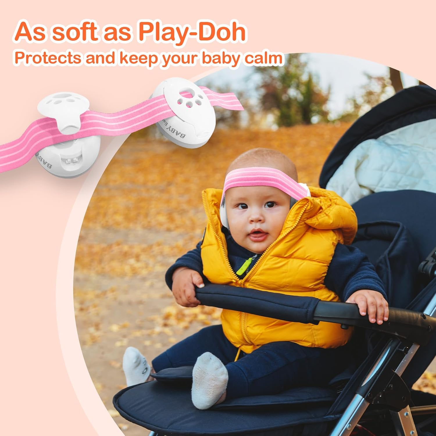 Thumbnail 4 de ZOHAN 001 Baby Ear Defenders 0-3 Months: Quiet Comfort for Sleep, Travel and Safety