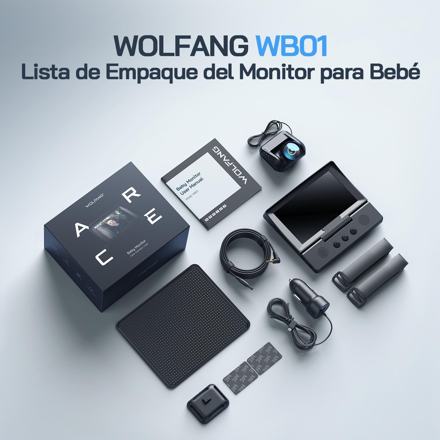 Thumbnail 6 de WOLFANG WB01 Espejo con cámara 5" para coche