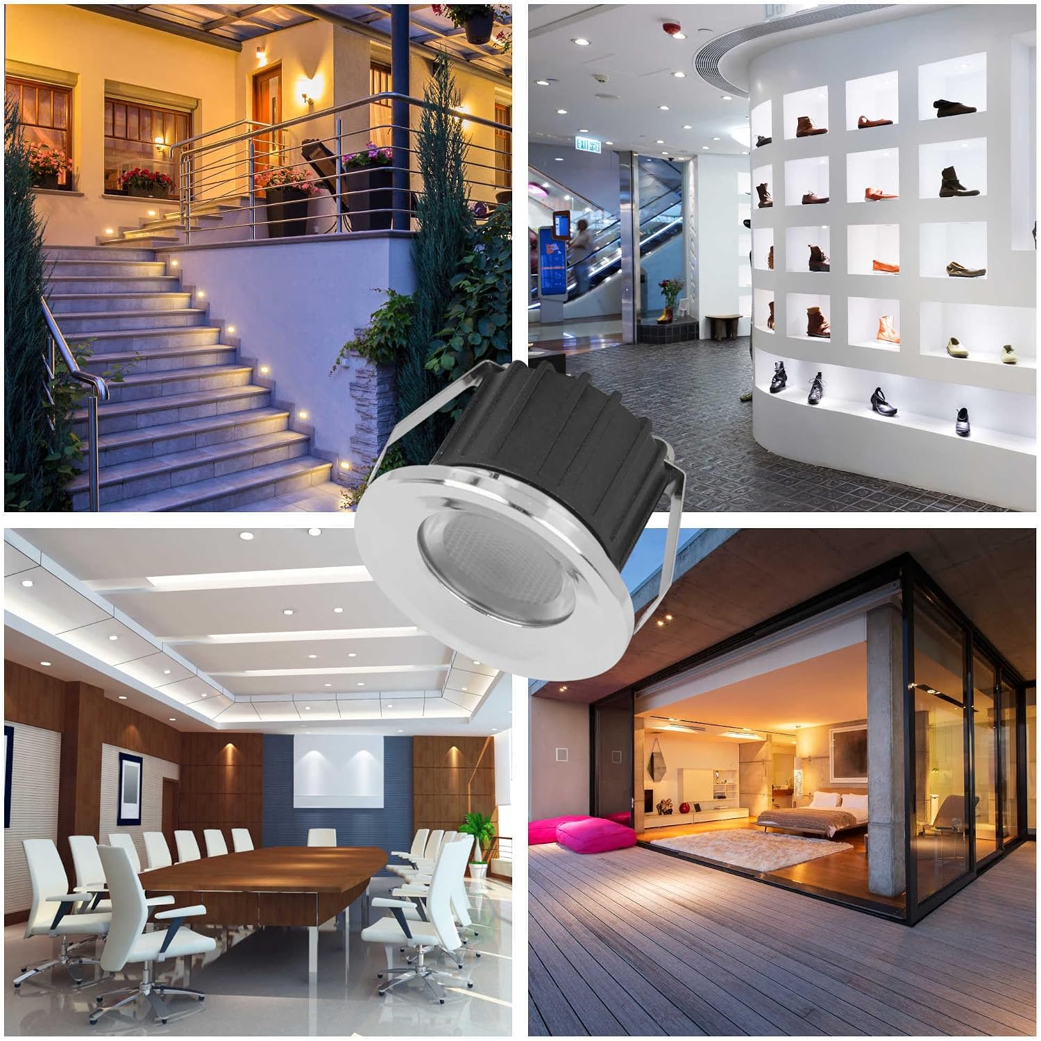 Thumbnail 5 de Sigmaled Lighting mini oczka LED wpuszczane 3 W, 300 lm, 4000 K, IP54 – 10 szt.
