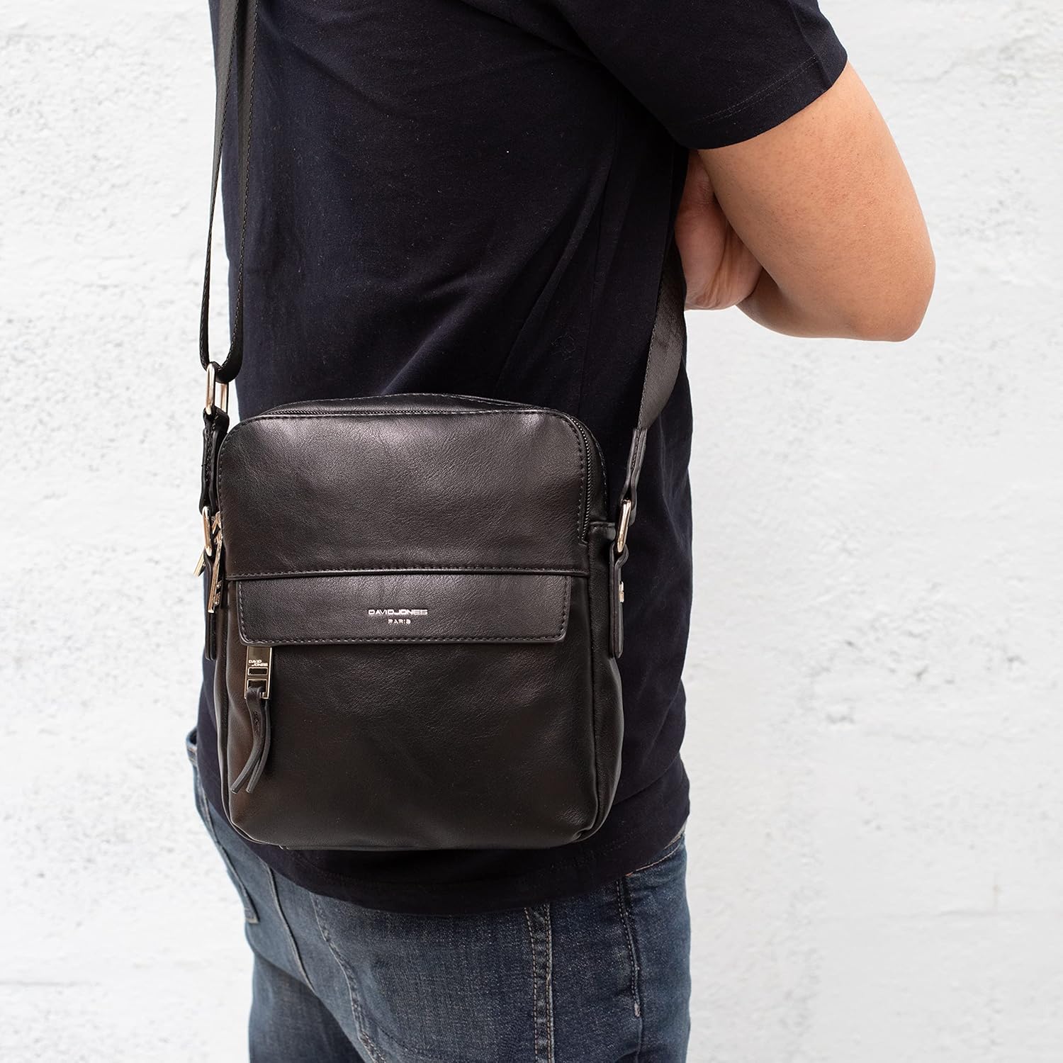 Thumbnail 2 de David Jones Sacoche Homme 19x21x7 cm