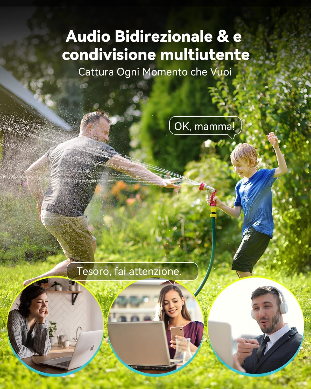Detalle 2 de blurams Telecamera Wi-Fi Esterno 2K