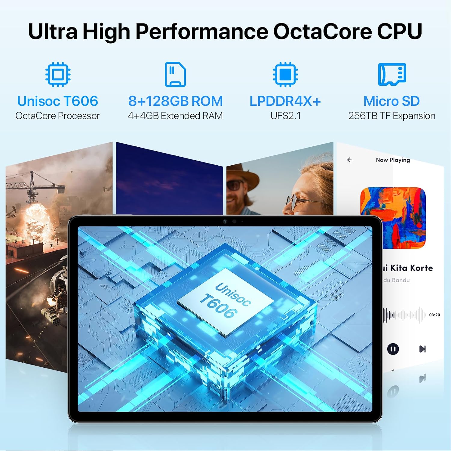 Thumbnail 2 de UMIDIGI G5 Tab 10.1 inch Android tablet