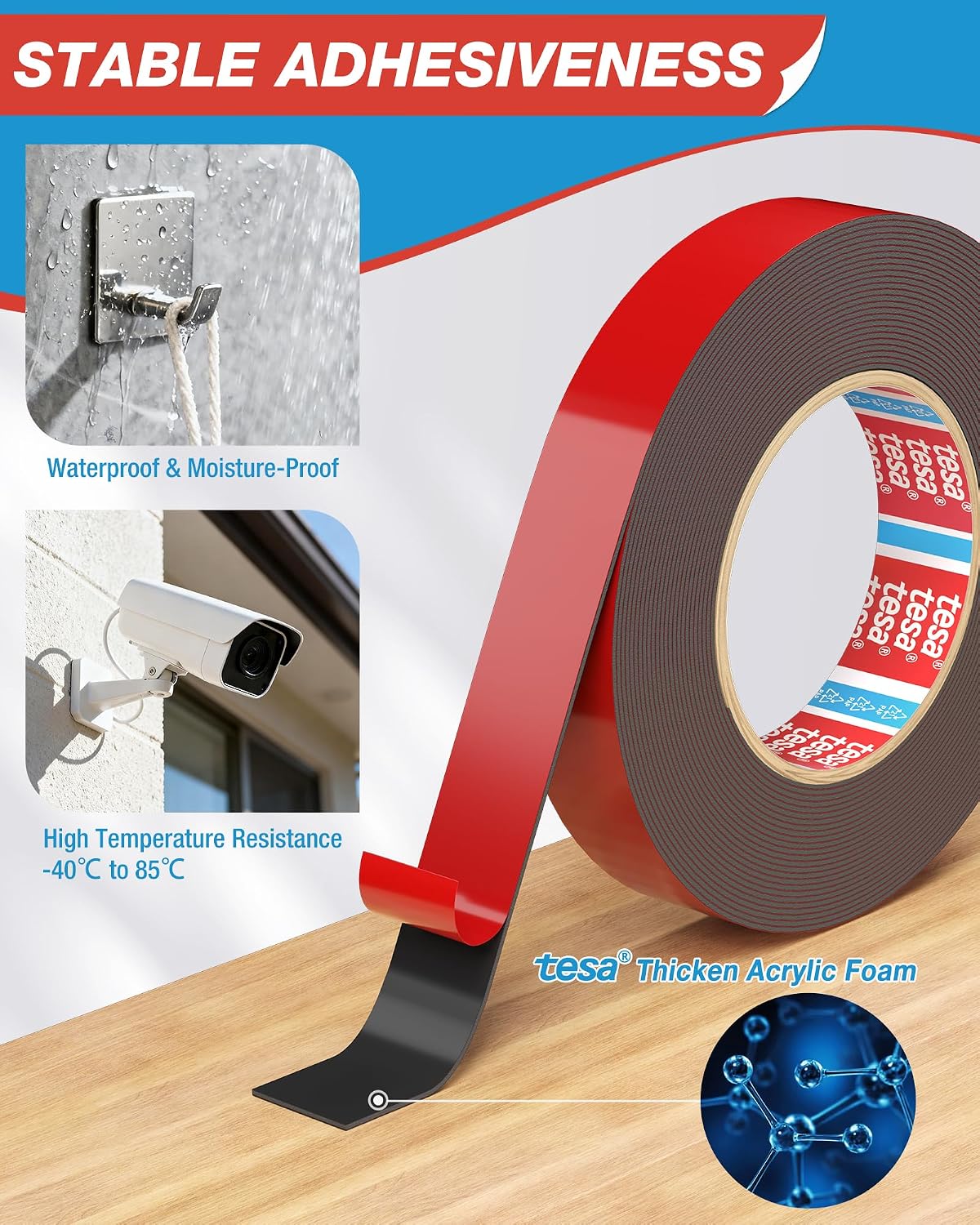 Thumbnail 5 de Emitever 6411 Double Sided Tape 24mm