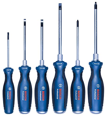 Detalle 1 de Bosch Professional set de 6 destornilladores 6 uds. 🛠