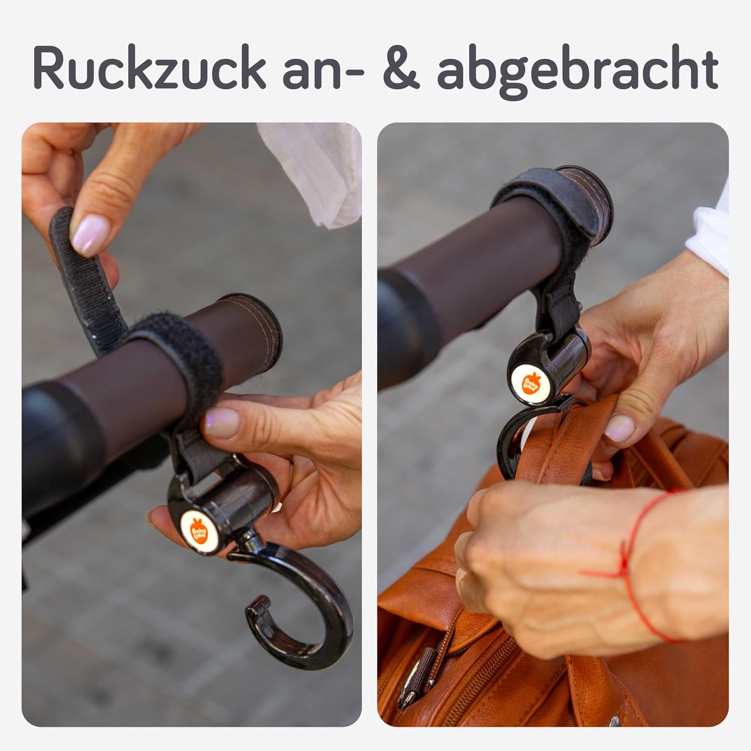 Thumbnail 3 de Baby Uma Kinderwagenhaken 2er-Pack, 5 kg