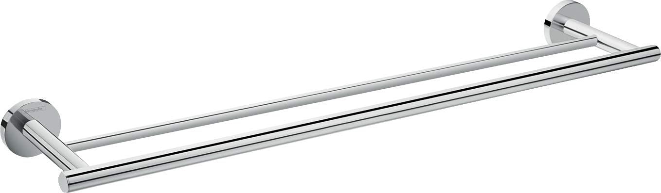 Detalle de hansgrohe Logis Universal – Duschablage, Eckregal 160×160×226 mm, Chrom