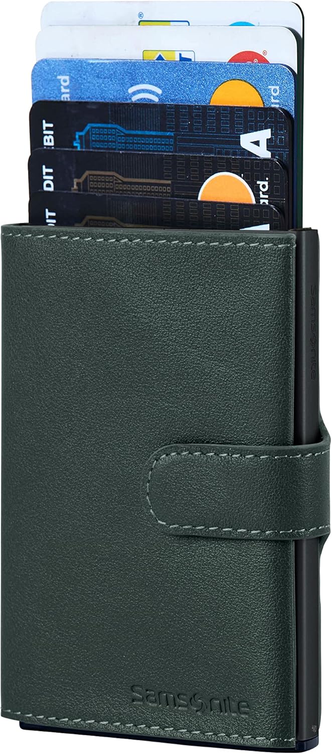 Thumbnail 3 de Samsonite ALU FIT SLG - Portafoglio in alluminio, 10,2 cm, verde EdEra Arrampicata