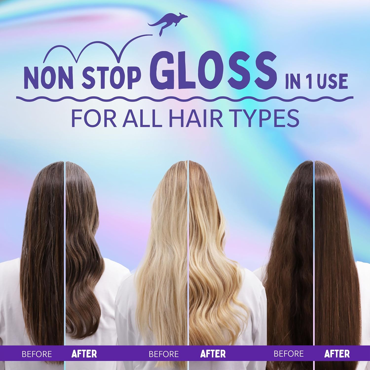 Thumbnail 2 de Aussie Oh My Gloss Giftset: Hydrating Shampoo & Conditioner, Leave-in Serum