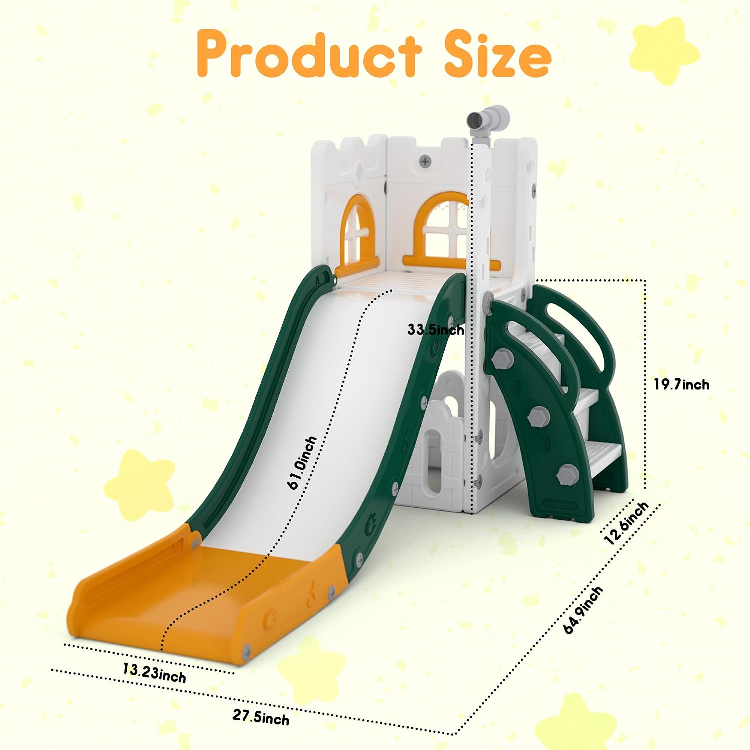 Thumbnail 5 de LulliSpace 6-in-1 Toddler Slide 6 Features