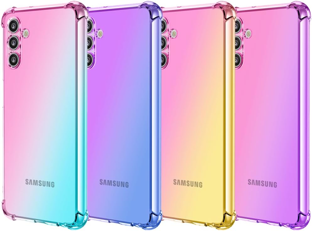 Thumbnail 5 de Osophter Galaxy A05S case with 2 screen protectors (Pink Gold) – TPU shock-absorbing cover