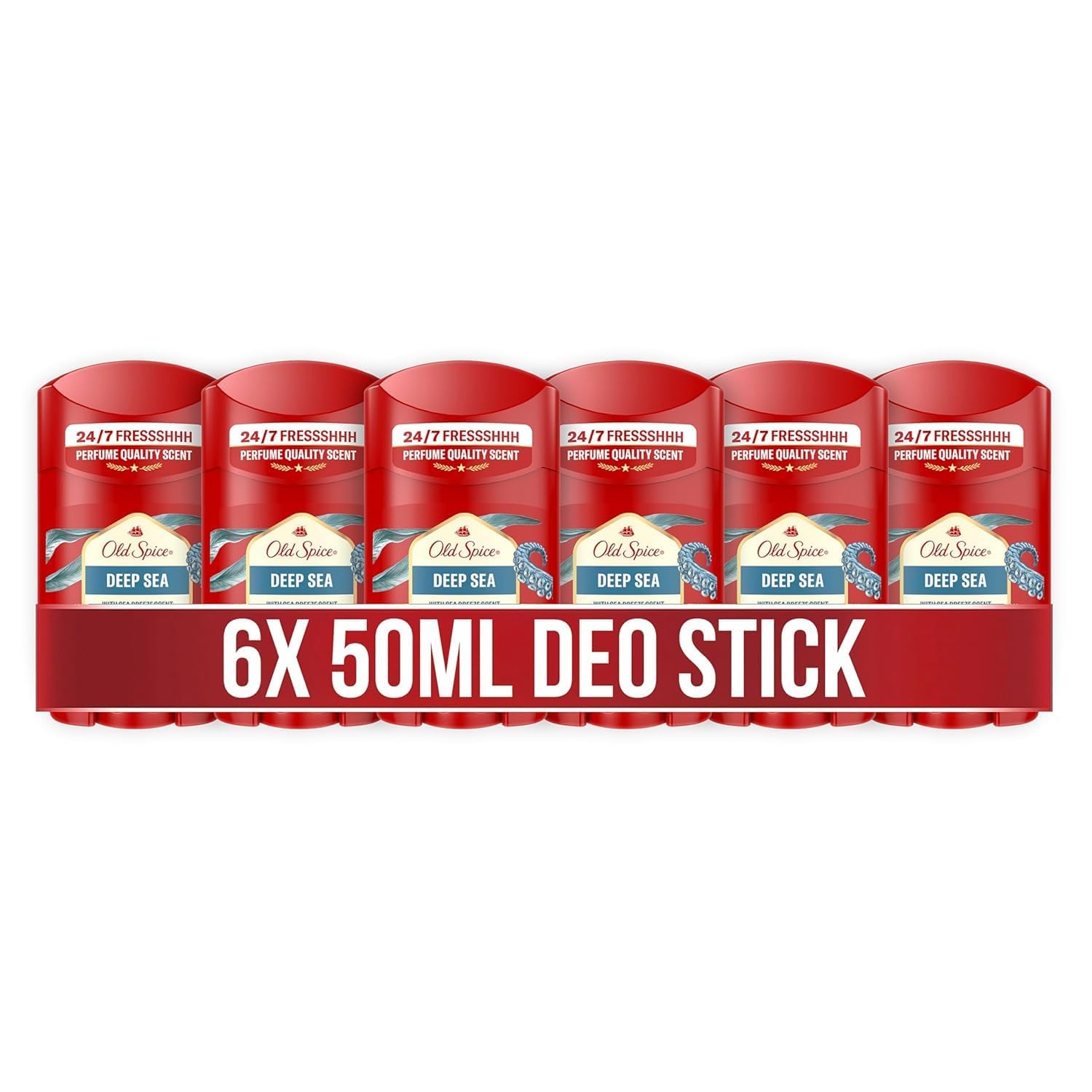 Detalle de Old Spice Deep Sea Deostick 6x50 ml