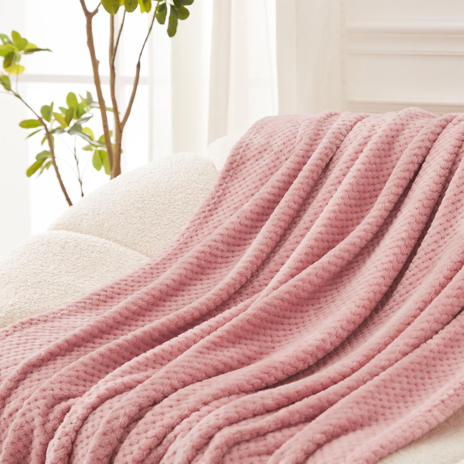 Detalle 1 de Fleece bed blanket 230x265 cm king