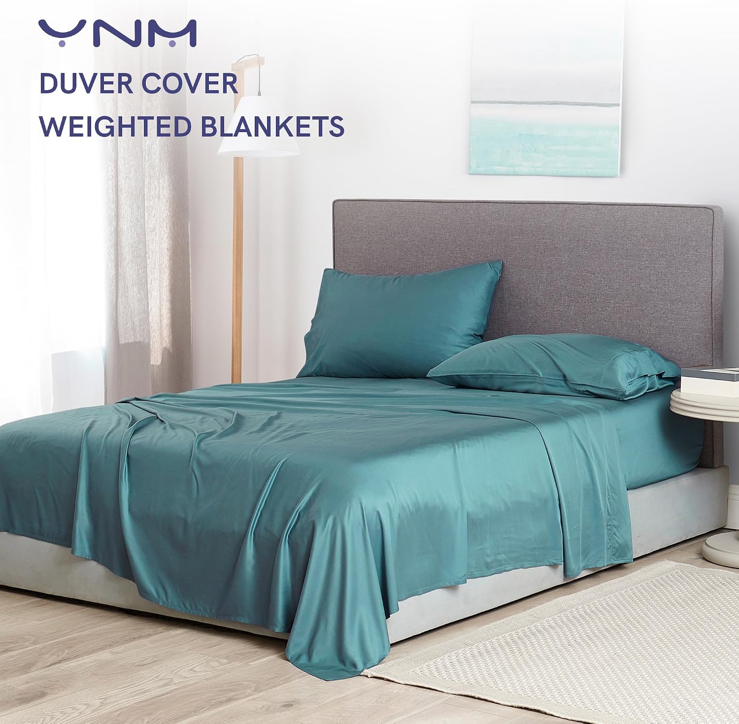 Detalle 2 de YnM Bamboo Duvet Cover 60" x 80