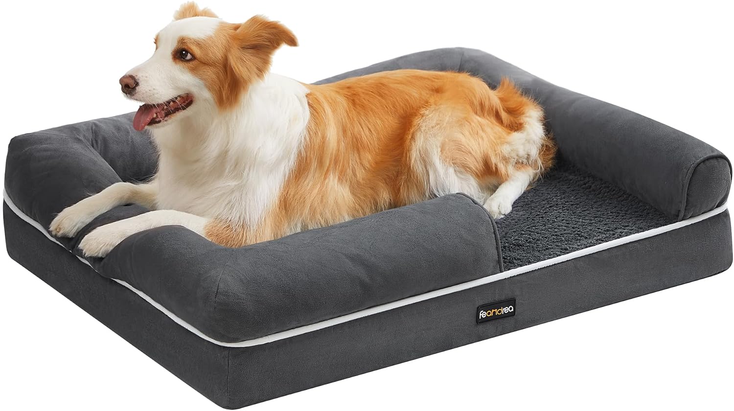 Detalle de Feandrea Orthopädisches Hundebett 91 x 63 x 18 cm