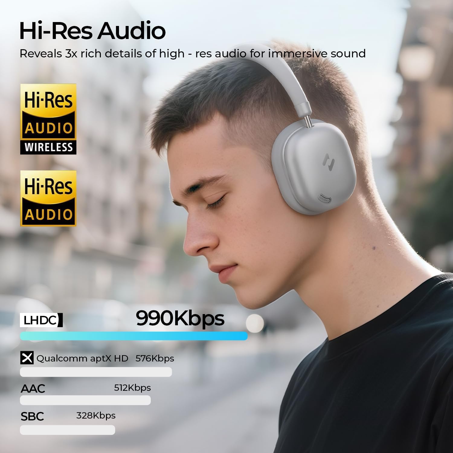 Thumbnail 5 de havit Space S1 100 Stunden Wiedergabe
